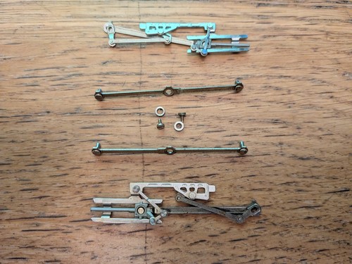 Hornby x1072 x515 con rods - x515/6,